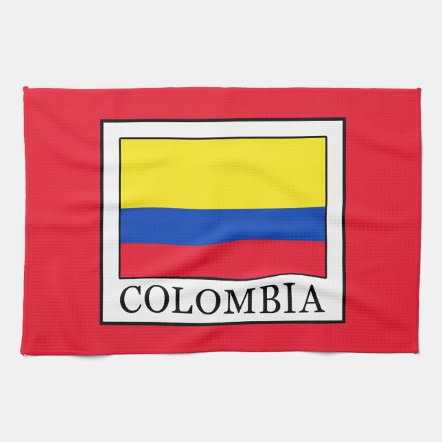 Colombia Tea Towel (Horizontal)
