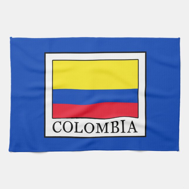 Colombia Tea Towel (Horizontal)