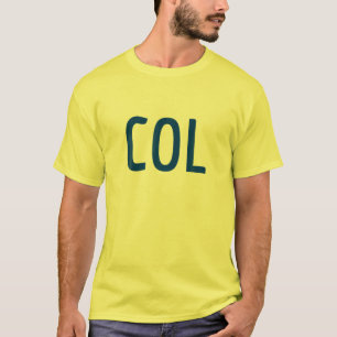 Colombia Three Part Combo Design - Colombian Flag T-Shirt