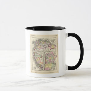 Colombia, Venezuela, Guiana Mug