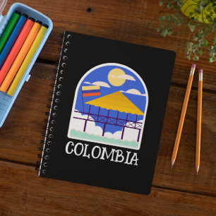 Colombia Vintage Travel Notebook