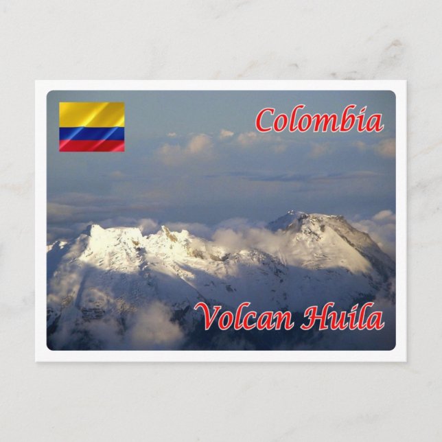 Colombia - Volcan Huila - Postcard (Front)