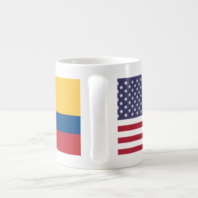 Colombian-American Coffee Mug (Handle)
