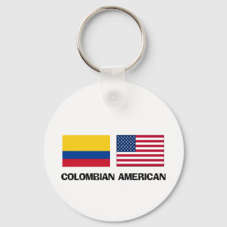 Colombian American Key Ring