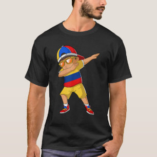 Colombian Boy Colombia Kid Patriotism Roots Herita T-Shirt