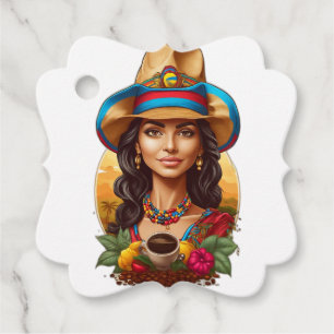 Colombian Brewscape: Unique Coffee-Infused Favour Tags