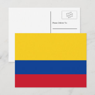 Colombian Flag, Flag of Colombia Postcard