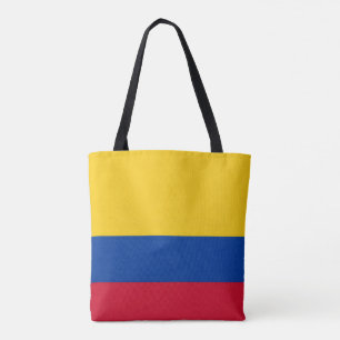 Colombian Flag, Flag of Colombia Tote Bag