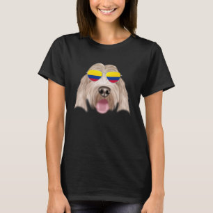 Colombian Flag Grand Basset Griffon Vendeen Colomb T-Shirt