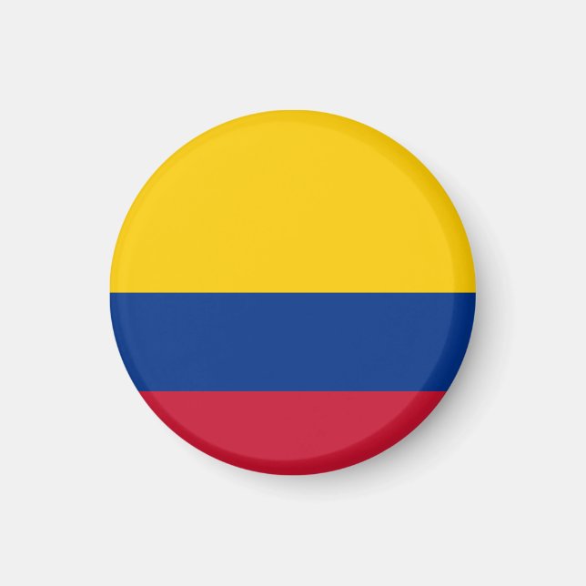 Colombian flag magnet (Front)