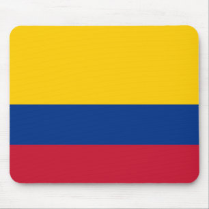 Colombian flag mouse mat