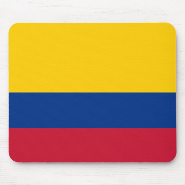 Colombian flag mouse mat (Front)