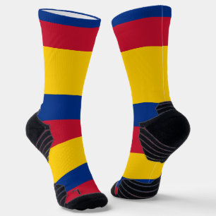 Colombian flag socks