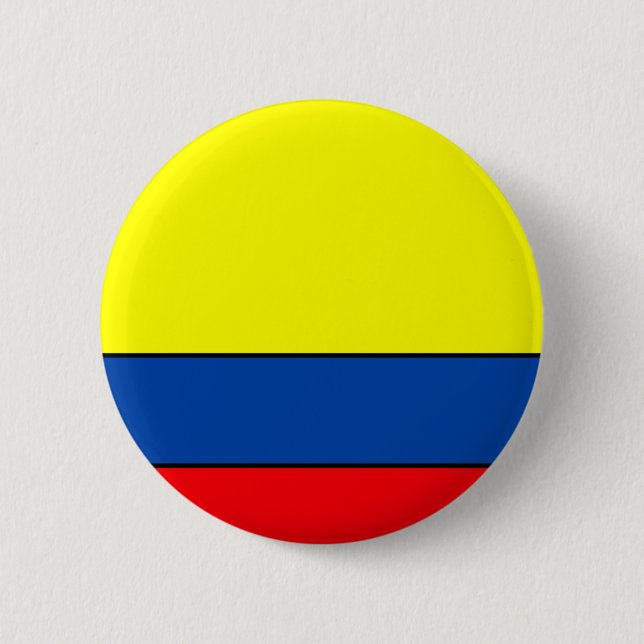 Colombian Flag T-shirts and Gifts 6 Cm Round Badge (Front)