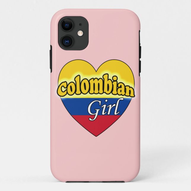 Colombian Girl Case-Mate iPhone Case (Back)