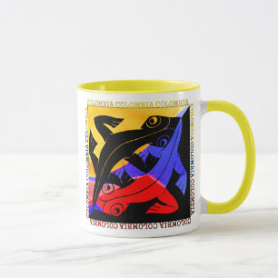 Colombian Lizard Coffee Cup