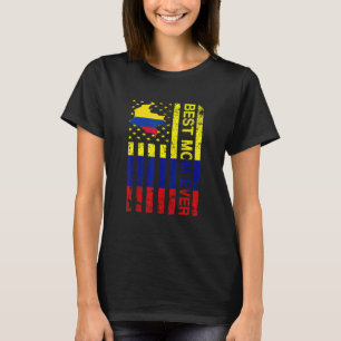 Colombian Mum  Colombia Usa American Mother's Day T-Shirt