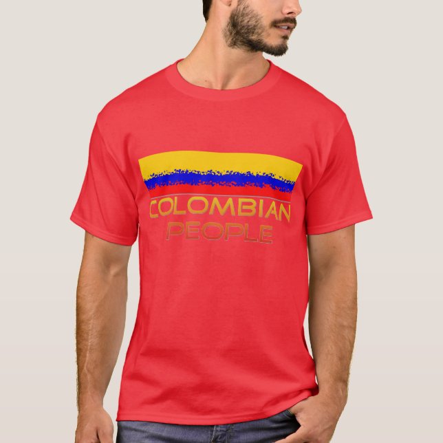 Colombian People T-Shirt (Front)