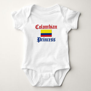 Colombian Princess Baby Bodysuit