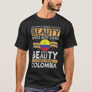 Colombian Women And Men T-Shirt
