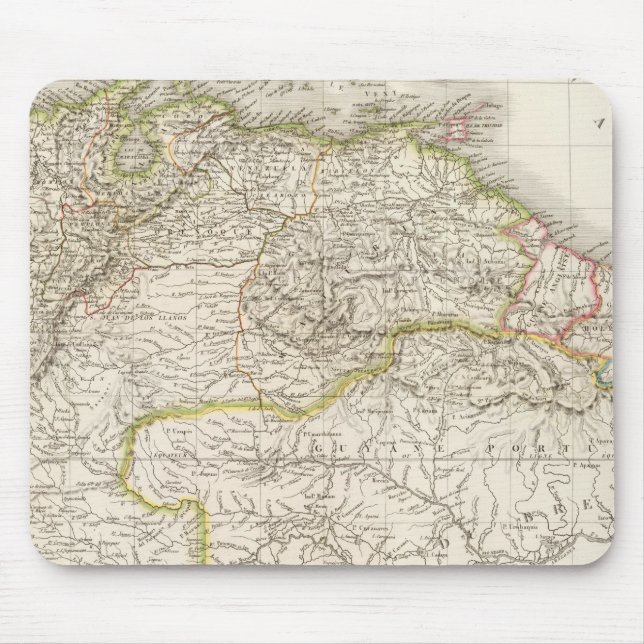 Colombie, Guyanes  - Columbia Mouse Mat (Front)