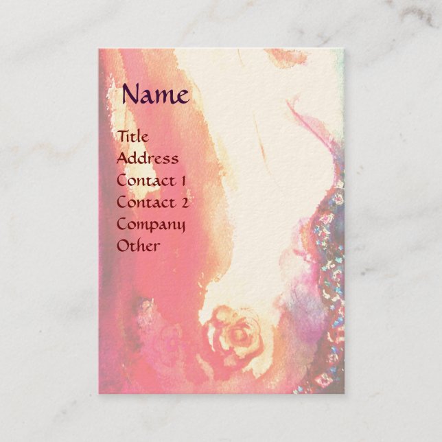 COLOMBINA  / Performing  Arts ,Costume Designer Business Card (Front)