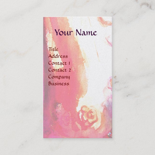 COLOMBINA  / Performing  Arts ,Costume Designer Business Card (Front)