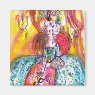 COLOMBINA / VENETIAN MASQUERADE MASKS MAGNET