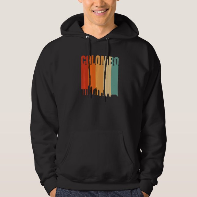 Colombo Skyline   Hoodie (Front)
