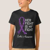 Colon Cancer And Crohns Disease Awareness Husband