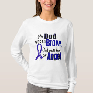 Colon Cancer ANGEL 1 Dad T-Shirt