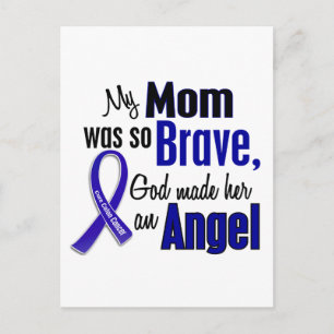Colon Cancer ANGEL 1 Mum Postcard