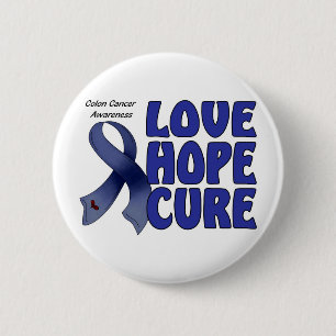 Colon Cancer Awareness 6 Cm Round Badge
