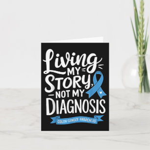 Colon Cancer Awareness Colourectal Cancer Month  Card