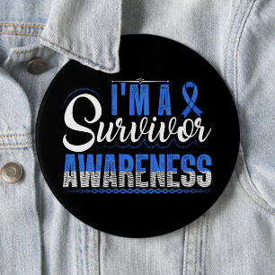 Colon Cancer Awareness/Support Button