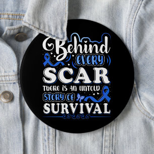 Colon Cancer Awareness/Support Button