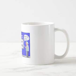 Colon Cancer Cartoon T-shirt Coffee Mug