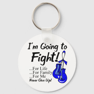 Colon Cancer I am Going To Fight Key Ring