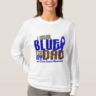 Colon Cancer I WEAR BLUE FOR MY DAD 6.3 T-Shirt