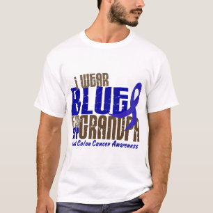 Colon Cancer I WEAR BLUE FOR MY GRANDPA 6.3 T-Shirt