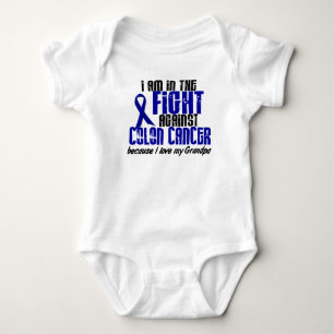 COLON CANCER In The Fight For My Grandpa 1 Baby Bodysuit