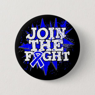 Colon Cancer Join The Fight 6 Cm Round Badge