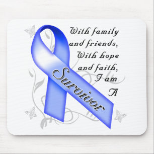 Colon Cancer Survivor Mouse Mat
