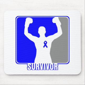 Colon Cancer Winning Survivor Mouse Mat