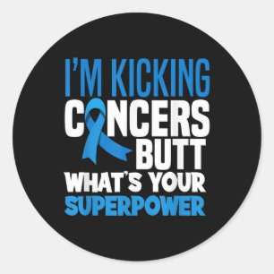 Colon Colourectal Cancer Awareness Apparel &amp; Classic Round Sticker