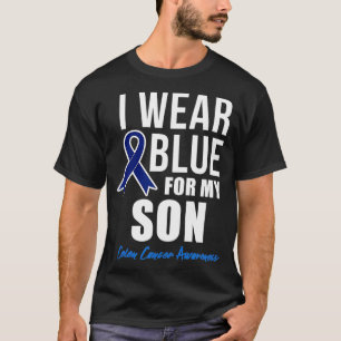 Colon I Wear Blue for My Son for Women Men T-Shirt