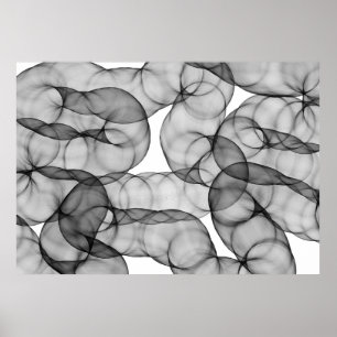 COLON or TUBE FRACTAL Poster