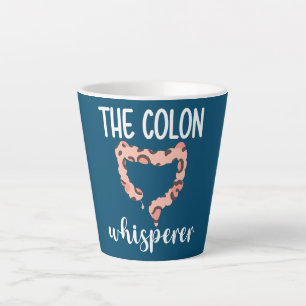Colon Whisperer Gastroenterologist Latte Mug