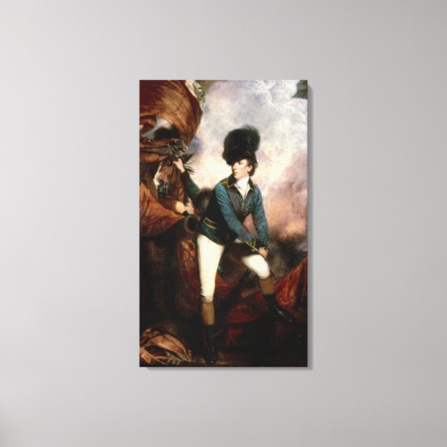 Colonel Banastre Tarleton  1782 Canvas Print (Front)