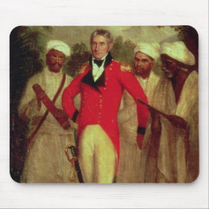 Colonel Colin Mackenzie and his Indian pandits Mouse Mat
